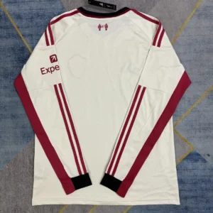 2025 2026 long sleeve liverpool away soccer jersey 2