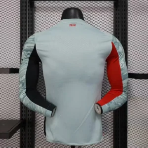 2025 2026 long sleeve player ac milan away football shirt 2
