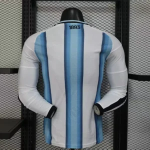 2025 2026 long sleeve player argentina home soccer jersey 2