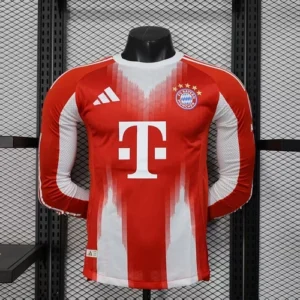 2025 2026 long sleeve player bayern munich home football shirt 1