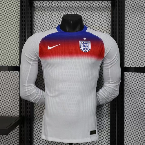 2025 2026 long sleeve player england home football shirt 1