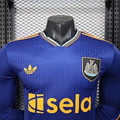 2025 2026 long sleeve player newcastle united second away soccer jersey 2
