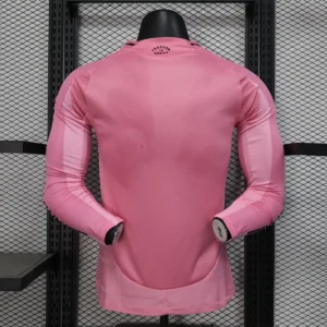 2025 2026 long sleeve players inter miami home soccer jersey 2