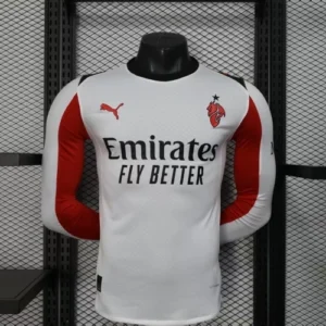 2025 2026 long sleeves players ac milan away football shirt 1