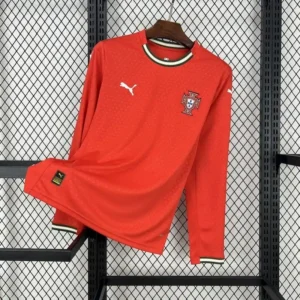 2025 2026 long sleeves portugal home football shirt 1