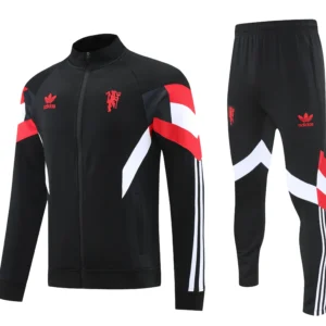 2025 2026 m u long zipper jacket training suit football shirt 1