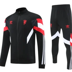 2025 2026 m u long zipper jacket training suit football shirt 1