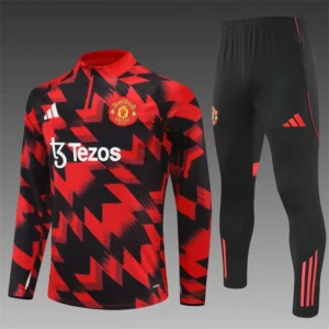 2025 2026 manchester united half zipper training suit football shirt 1