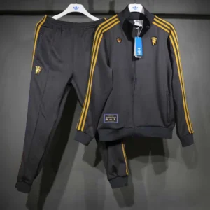 2025 2026 manchester united long zipped jacket training suit casual set 1