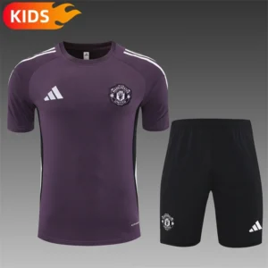 2025 2026 manchester united training wear set shirt kids size 1