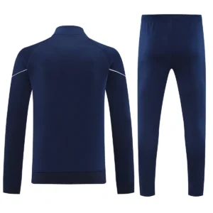 2025 2026 marseille long zip jacket training suit jersey set 2