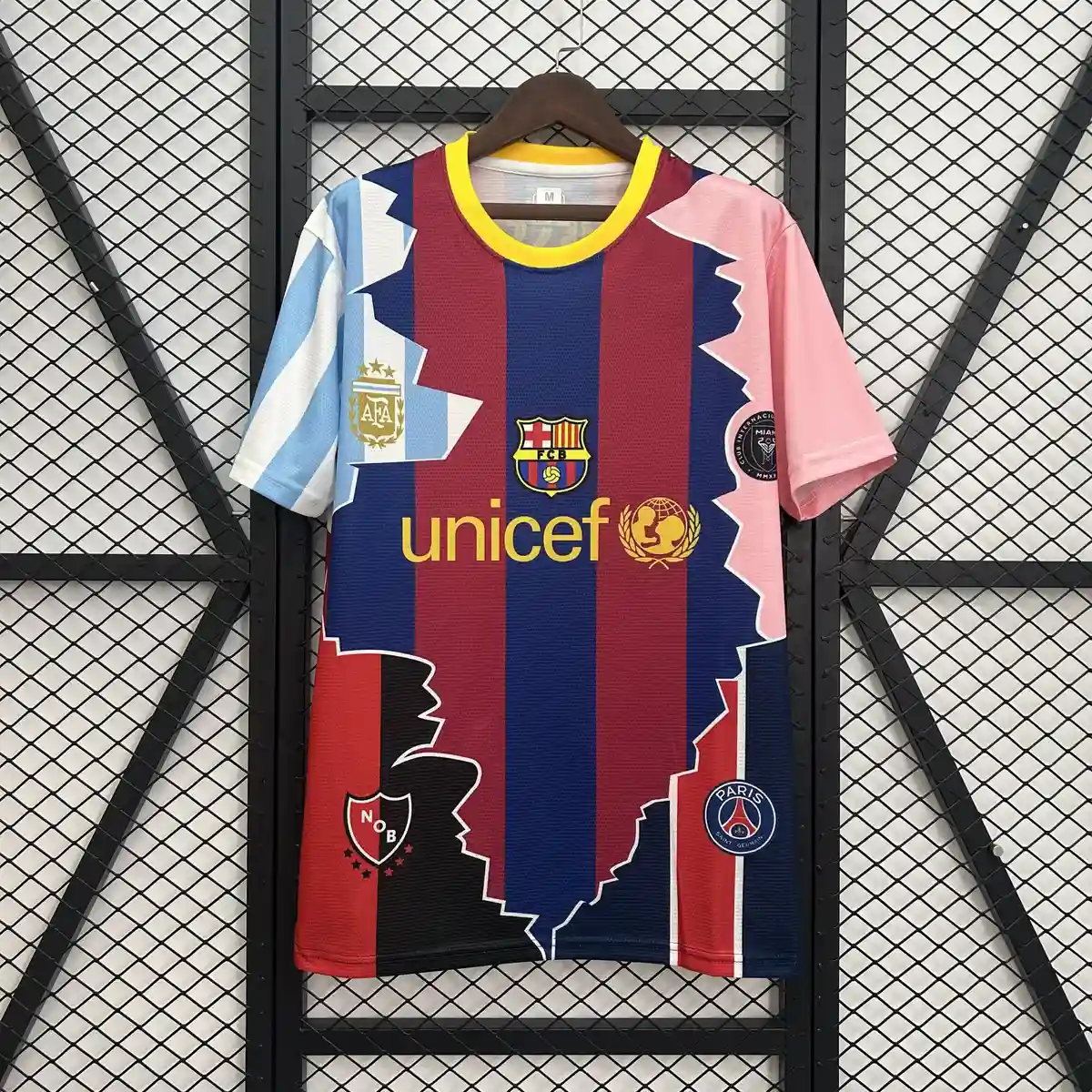 2025 2026 messi commemorative edition soccer jersey barcelona x argentina x psg 1