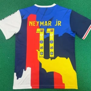 2025 2026 neymar commemorative edition soccer jersey barcelona x psg x brazil 2