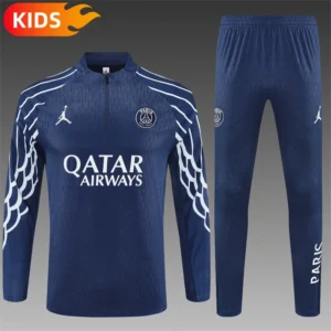 2025 2026 paris saint germain half pull training wear football shirt kids size 1