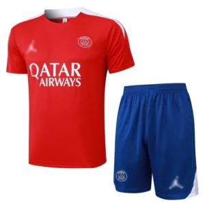 2025 2026 paris saint germain training wear red set shirt kids size 1