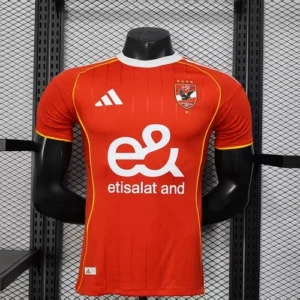 2025 2026 player al ahly cairo f c home football jersey 1