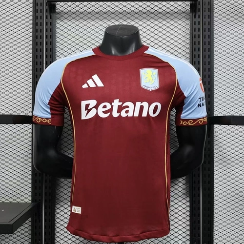2025 2026 player aston villa home football shirt 1
