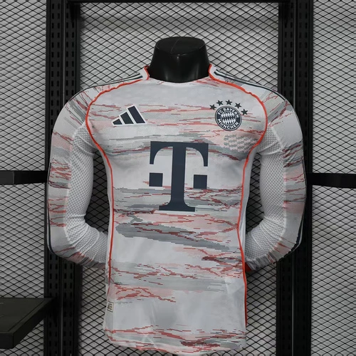 2025 2026 player long sleeve authentic bayern munich football shirt 1