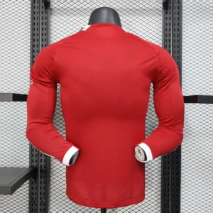 2025 2026 player long sleeve liverpool home soccer jersey 2