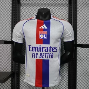 2025 2026 player lyon home football shirt 1