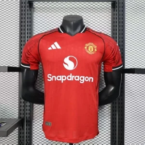 2025 2026 player manchester united home football shirt 1