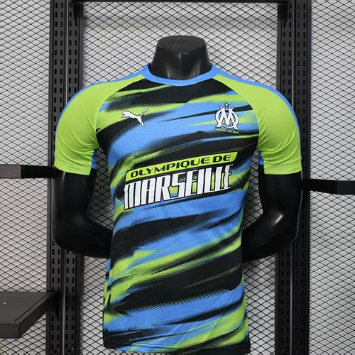 2025 2026 player marseille pre match soccer jersey 1