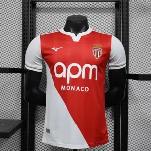 2025 2026 player monaco home football shirt 1