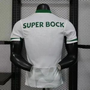 2025 2026 player sporting lisbon soccer jersey away 2