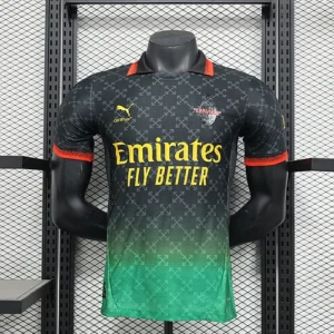 2025 2026 player version ac milan goalkeeper football shirt 1