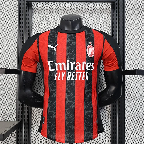 2025 2026 player version ac milan home football shirt 1
