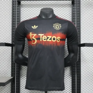 2025 2026 player version manchester united training football shirt 1