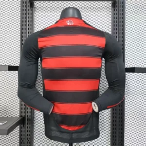 2025 2026 players long sleeve flamengo home football shirt 2