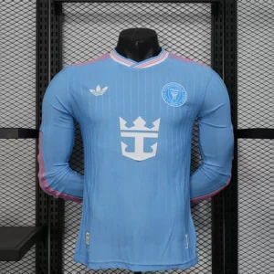 2025 2026 players long sleeve inter miami second away soccer jersey 1