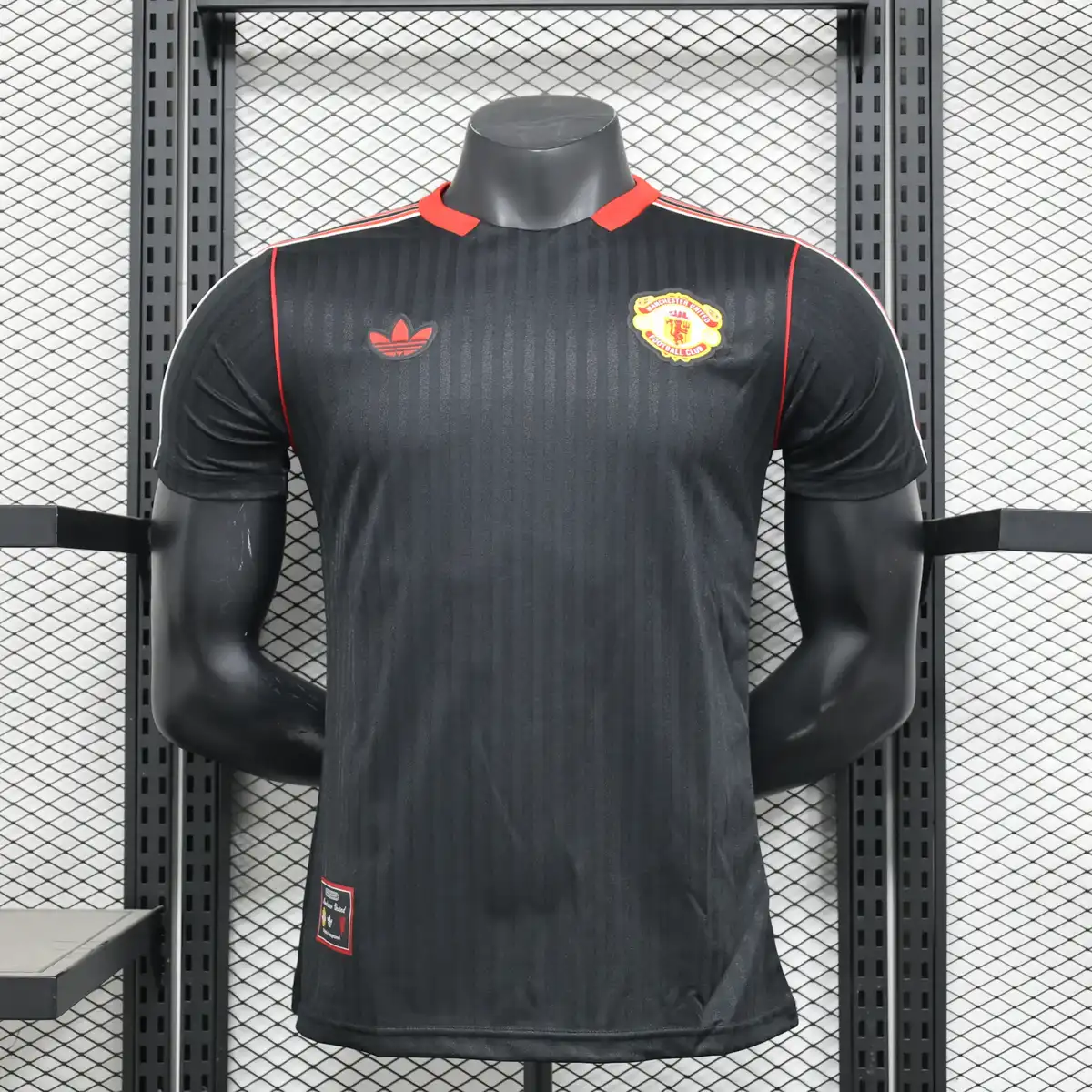 2025 2026 players manchester united special edition football shirt black 1