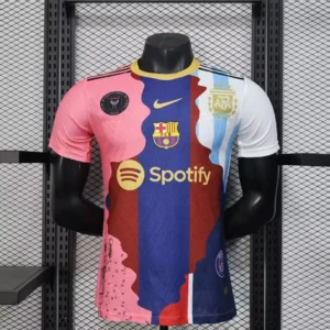 2025 2026 players messi commemorative edition soccer jersey miami argentina barcelona 1