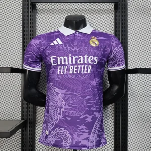 2025 2026 players real madrid football shirt purple dragon 1