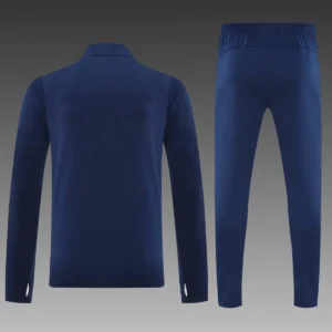 2025 2026 portugal half pull training suit blue football shirt set 2