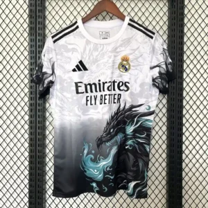 2025 2026 real madrid dragon edition white soccer jersey 2