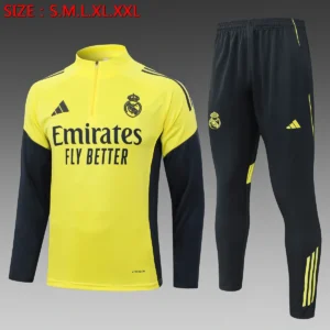 2025 2026 real madrid half zipper training suit football shirt 1