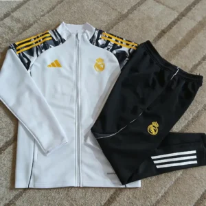 2025 2026 real madrid long zipper jacket training suit jersey set 1