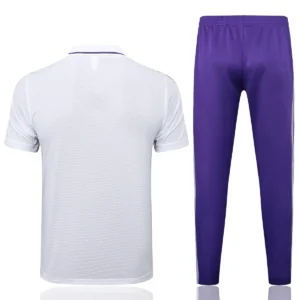 2025 2026 real madrid polo half zipper training suit jersey white 2