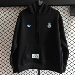 2025 real madrid fleece lined hoodie 1