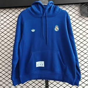 2025 real madrid fleece lined hoodie 2