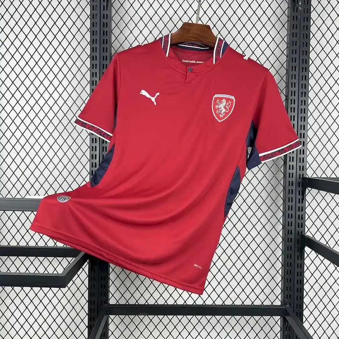 2026 czech republic national home football shirt 1