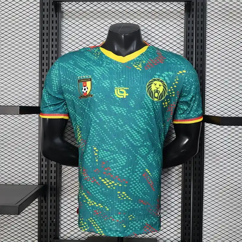 2026 player cameroon home football shirt 1