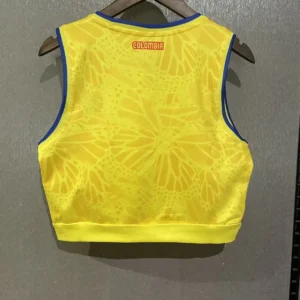 2026 women s size colombia football yoga vest 2