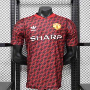 1990/1992 Retro Player Manchester United Home Football Shirt 1:1 Thai Quality