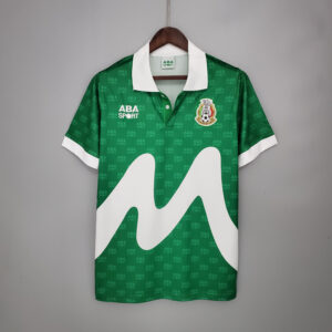1995 Retro Mexico Home  Soccer Jersey