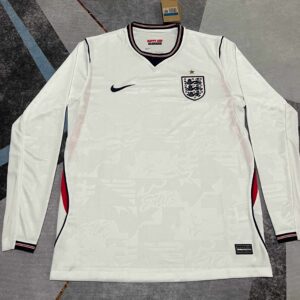 2026/2027 Long Sleeve England Home Football Shirt 1:1 Thai Quality