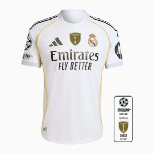 (15 Champions League + Intercontinental)2025/2026 Real Madrid Home 1:1 Thai Quality